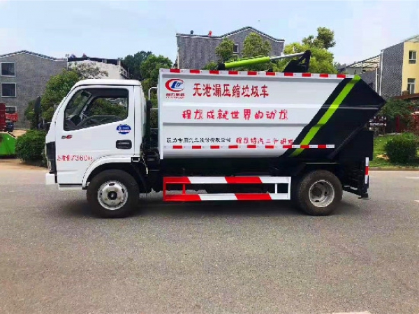 東風(fēng)小多利卡國(guó)六藍(lán)牌無泄漏后裝壓縮垃圾車